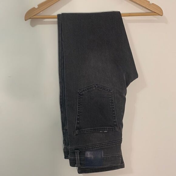 Manguun Teens Jeans Size 14 Youth Gray Distressed - Picture 1 of 8